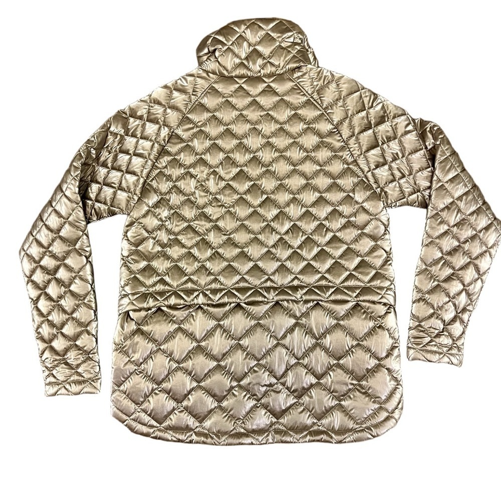 Whisper Featherless Metallic Jacket Champagne XS - Picture 4 of 9